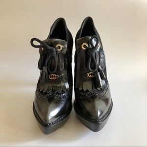 Gucci Ankle Booties with platform.